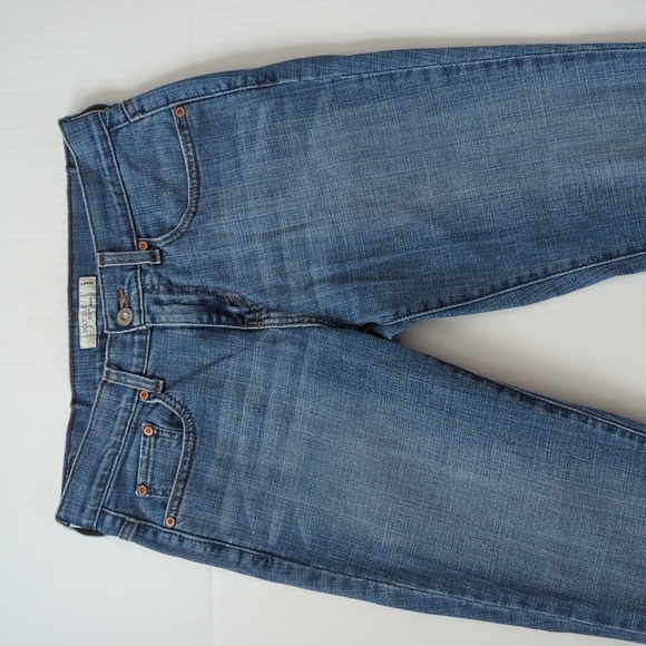 Levi's 515 Boot Cut Jeans 4M Blue Pockets - Picture 7 of 16